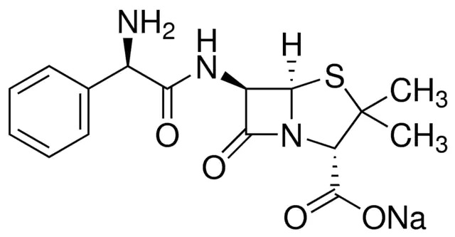 Ампициллин натриевая соль для биохимии, 91,0-102% 10 гр