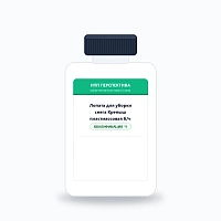 Лопата для уборки снега Крепыш пластмассовая б/ч